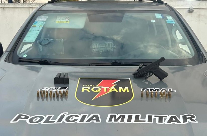 Polícia Militar apreende arma em apartamento no Cidade Universitária