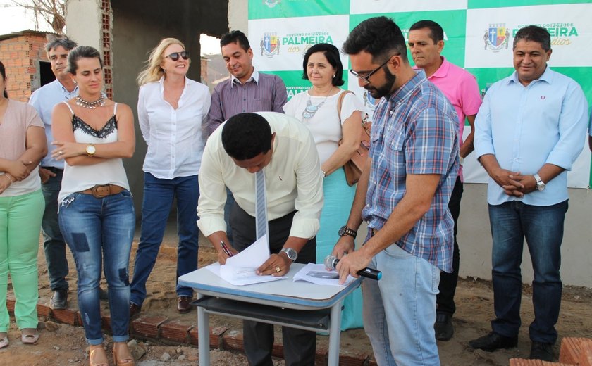 Prefeitura de Palmeira retoma obras do Centro de Captação e Distribuição de Alimentos