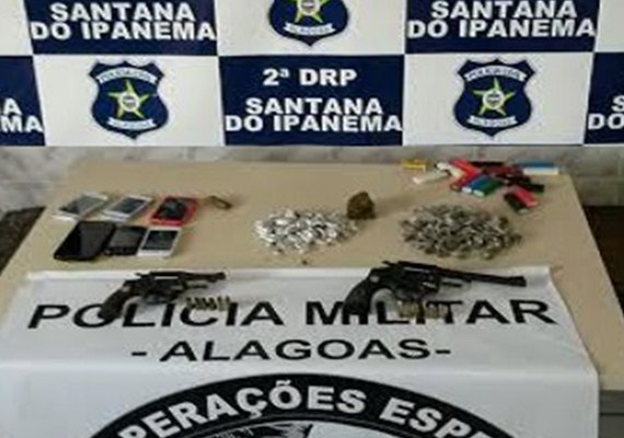 Operação tira de circulação acusados de crimes em Santana do Ipanema