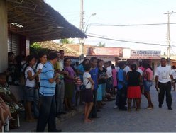 Ceifeiros da Última Hora em ação na Aldeia do Índio