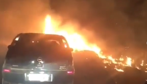Incêndio na vegetação deve ser mais comum nessa época do ano / Foto: Redes Sociais