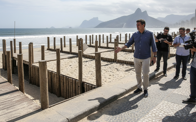 Eduardo Paes admite falha na fiscalização da prefeitura a 'puxadinhos' de quiosques nas praias