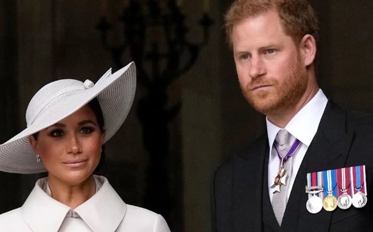 Produtora do príncipe Harry e de Meghan firma acordo para filme na Netflix, diz jornal