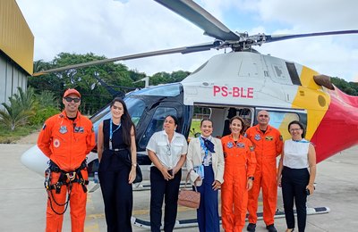 DEA e Cesmac discutem parcerias para cooperação técnica e formação em saúde e aviação pública