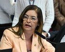 Em pronunciamento, à bancada, senadora Dra. Eudócia (PSDB-AL). - Foto: Geraldo Magela/Agência Senado