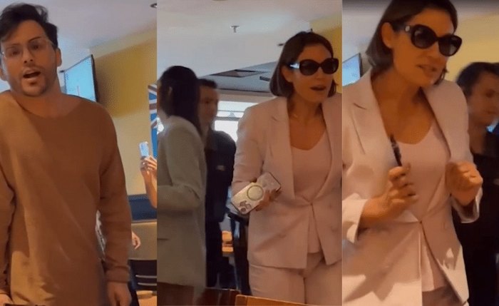 Agustin Fernandez e Michelle Bolsonaro Agustin Fernandez e Michelle Bolsonaro