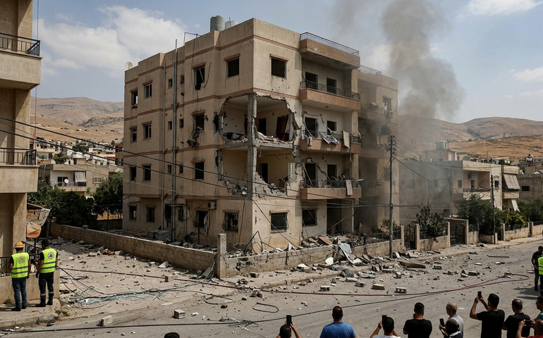 Ataque israelense a complexo residencial no Líbano deixa quatro mortos