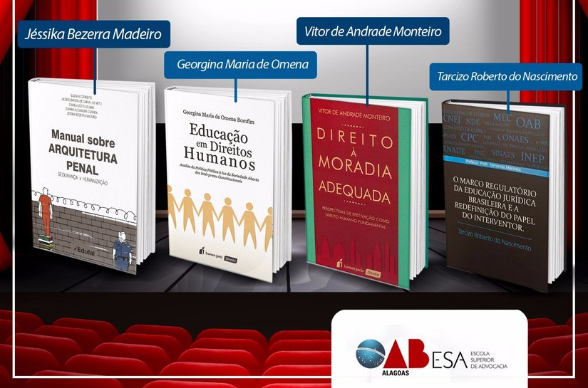 Advogados apresentam suas obras na III Noite de Lançamentos da ESA