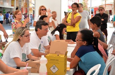 HGE promove nova ação de prevenção ao AVC no Centro de Maceió