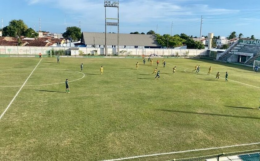 Coruripe empata jogo amistoso contra o Aliança no estádio Gerson Amaral