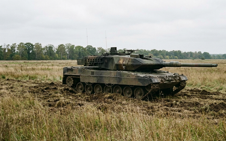 Virou alvo para todas as unidades: operador russo explica processo de destruição de tanque Leopard 2A6 ucraniano