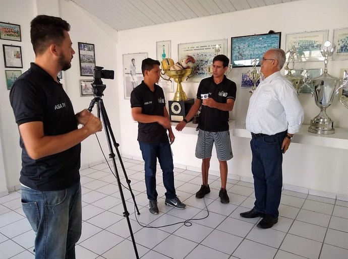 Rogério Teófilo ressalta investimentos ao ASA em entrevista à ASA