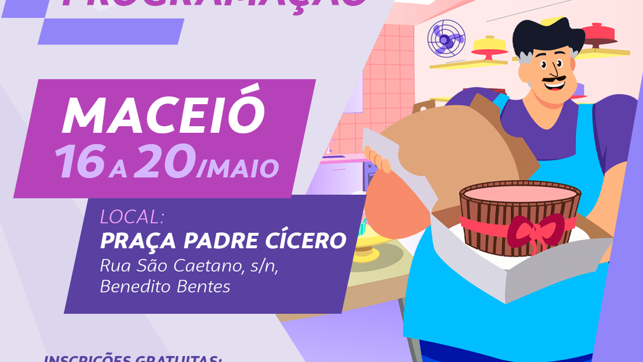 Semana do MEI leva capacitações para Microempreendedores Individuais em Alagoas