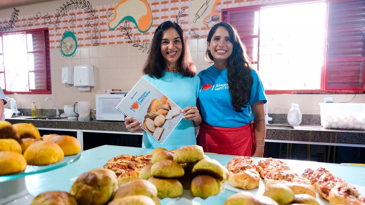 Lu Alckmin visita cozinha-polo do projeto Padaria Artesanal em Alagoas