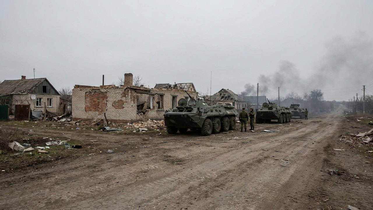 Avanço: Defesa russa publica imagens da libertação de Bachevsk na região de Sumy
