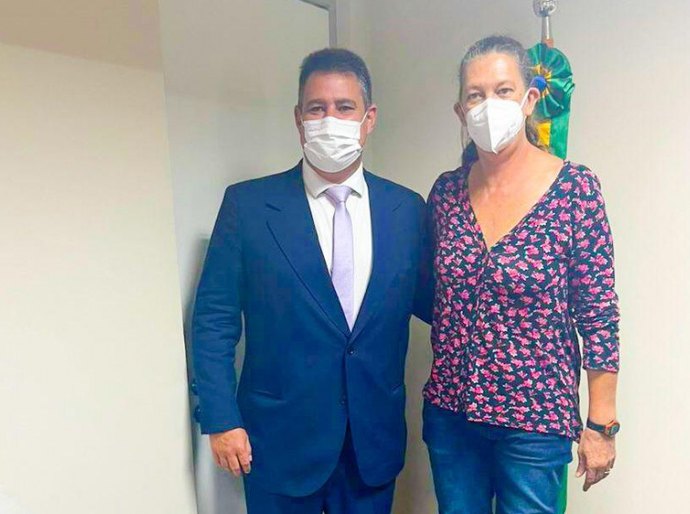 Secretário de Turismo, Esporte e Lazer discute projetos com ministra do Esporte em Brasília