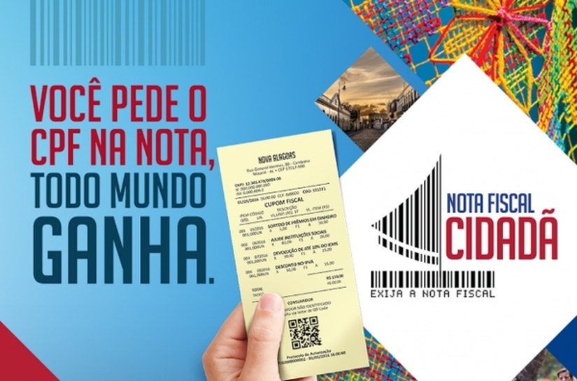 Sefaz libera créditos da Nota Fiscal Cidadã a 1.500 alagoanos