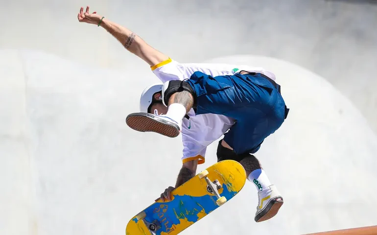 Três brasileiros se classificam para a final masculina da Copa do Mundo de skate em Roma