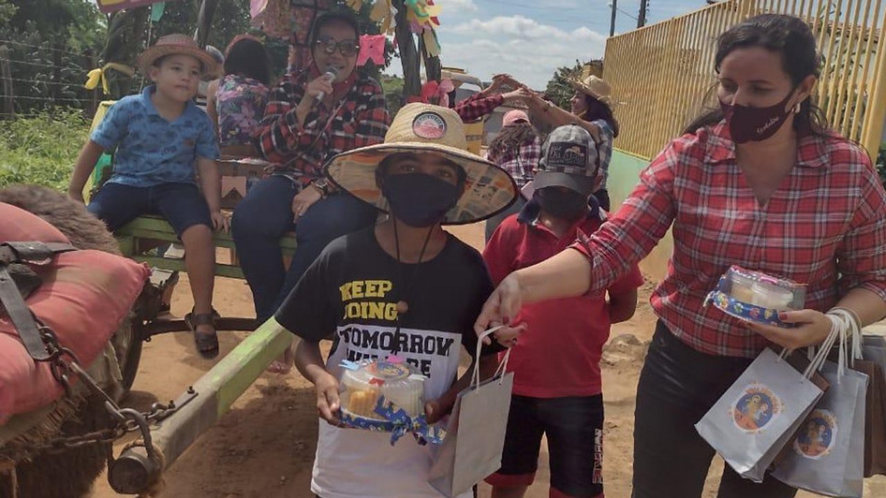 São Brás realiza festejos juninos remotos nas escolas públicas