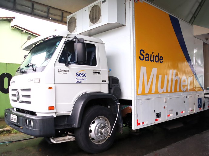 Unidade Móvel Saúde Mulher inicia atendimentos no Clima Bom