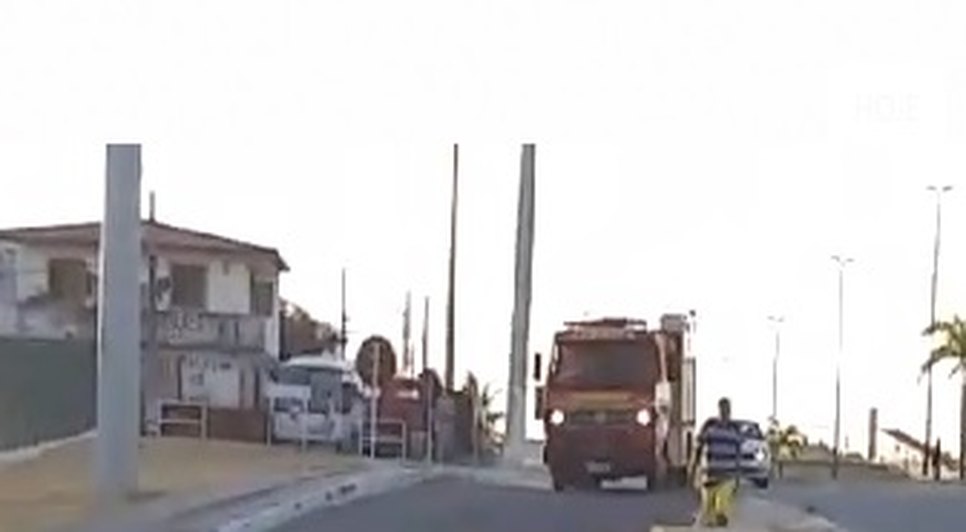 PRINCÍPIO DE INCÊNDIO NO ATACADÃO