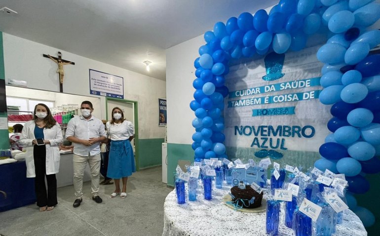 Novembro Azul: saúde de Branquinha reforça cuidados com a saúde do homem