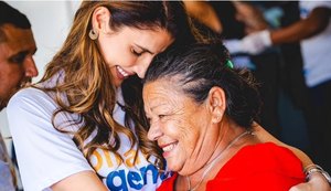 Marina JHC aparece com 15% das intenções de voto para o Senado e está em empate técnico com Renan Calheiros, segundo dados da pesquisa Quaest. - Foto: Itawi Albuquerque/Assessoria