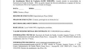 Samu 13 milhões