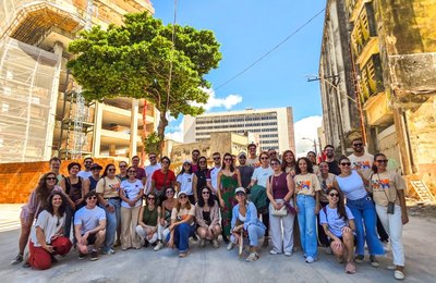 Participantes do InREDE conhecem projetos urbanos e ambientais durante visita técnica em Maceió