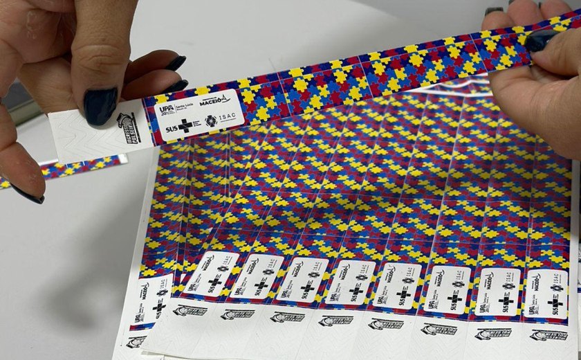 UPAs de Maceió adotam pulseira para pacientes autistas