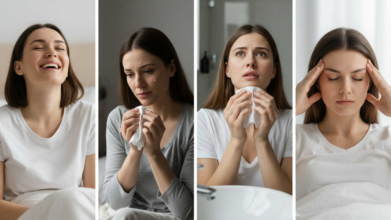 Risos, choro, sangramentos nasais e dor de cabeça: entenda os efeitos pós-orgasmo em mulheres