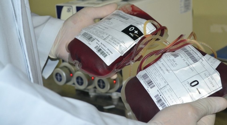 Hemose estoque de sangue