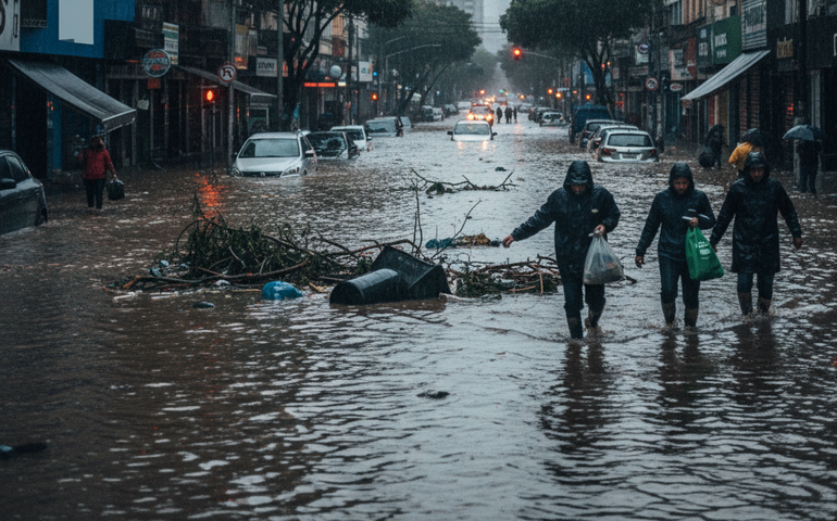 SP terá semana de chuva e baixas temperaturas; número de mortos por temporais sobe