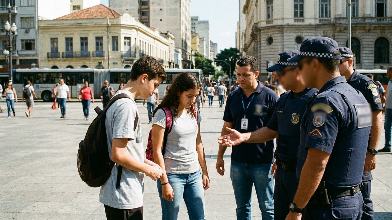 Ação integrada do PLID e Guarda Municipal localiza casal de adolescentes desaparecidos na capital