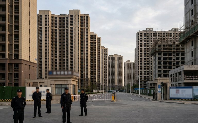 Vendas de novas moradias na China caem 18,5% no primeiro trimestre