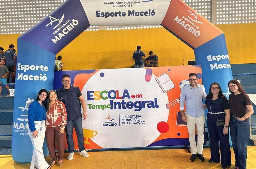 Esporte e Educação de Maceió lançam projeto Contraturno Campeão para alunos do tempo integral