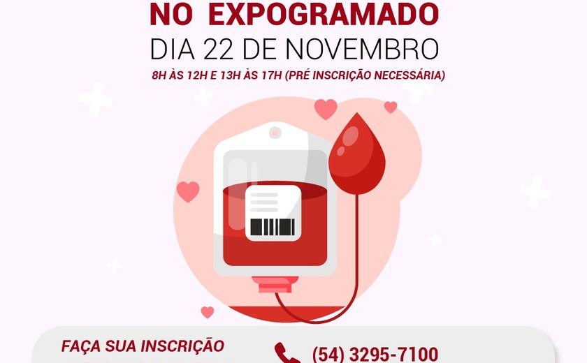 Gramadenses poderão doar sangue no dia 22 de novembro4