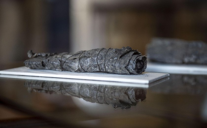 Históricos quase resolveram mistério dos pergaminhos de Pompeia, diz mídia