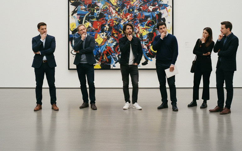 Nem um macaco faria igual: estudo revela como reconhecemos a 'assinatura humana' na arte abstrata