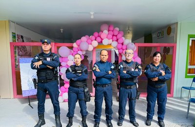 Patrulha Maria da Penha de Delmiro realiza palestra de conscientização em creche do município