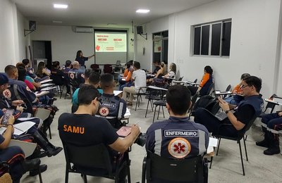 Samu promove curso de Suporte Avançado de Vida para otimizar atendimento em paradas cardiorrespiratórias