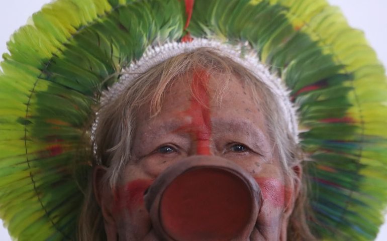 Veja imagens da homenagem ao Acampamento Terra Livre, na Câmara