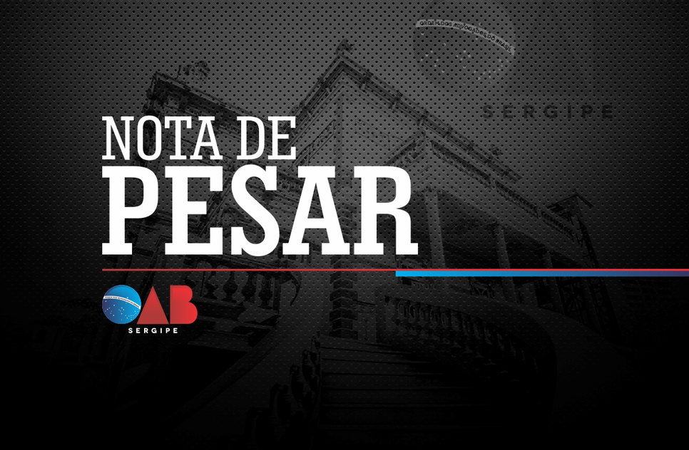 NOTA DE PESAR OAB