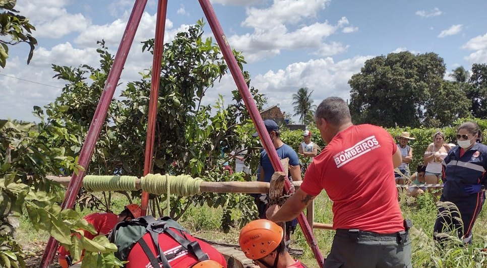 Trabalhador morre enquanto perfurava poço em Boquim / Foto: Foto: CBMSE/Divulgação