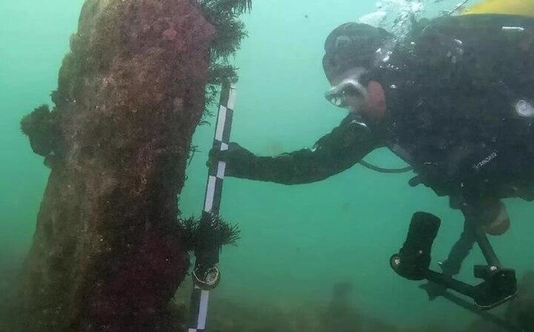 Achado na França revela estruturas de pedra submersas e reaviva lendas de terras perdidas