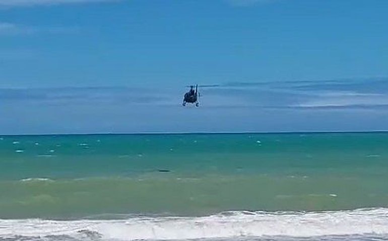 Bombeiros retomam busca por jovem de 18 anos que desapareceu no mar de Cruz das Almas