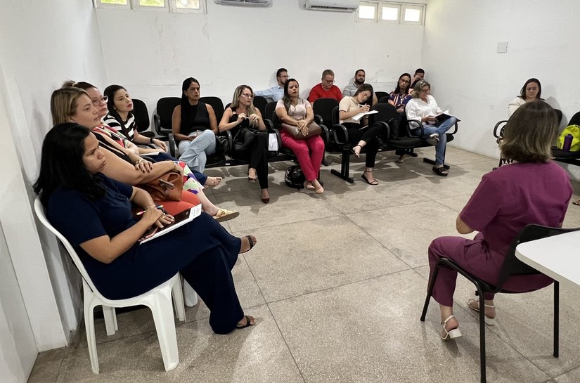 Secretária de Saúde realiza reunião de planejamento com equipe técnica da saúde de Palmeira
