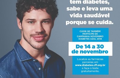 Farmácias realizam testes gratuitos para identificar casos suspeitos de diabetes