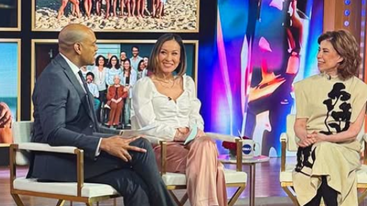 Fernanda Torres dá entrevista para o 'Good Morning America', um dos maiores programas dos EUA