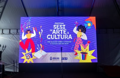 Festival Sesi de Arte e Cultura celebra talentos de Atalaia